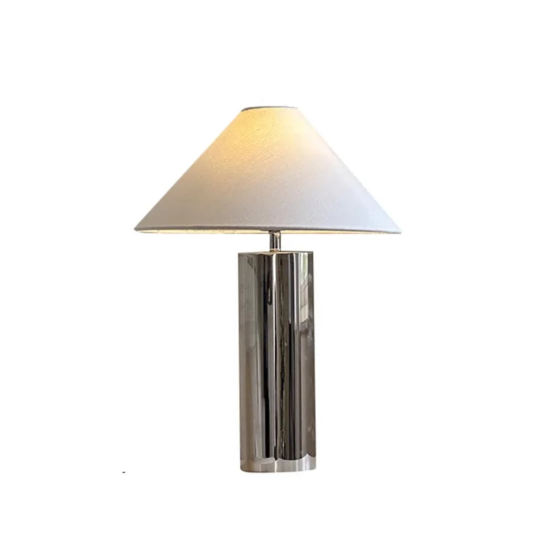 H5 Bamboo Hat Stainless Steel Floor Lamp Simple LED E27