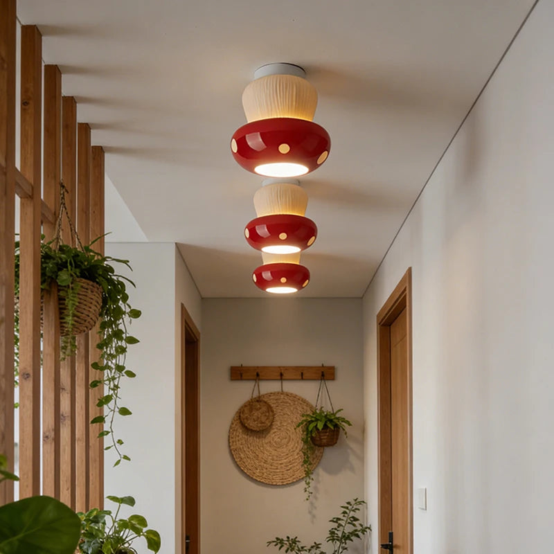 Dopamine Mushroom-Shaped Hallway Light