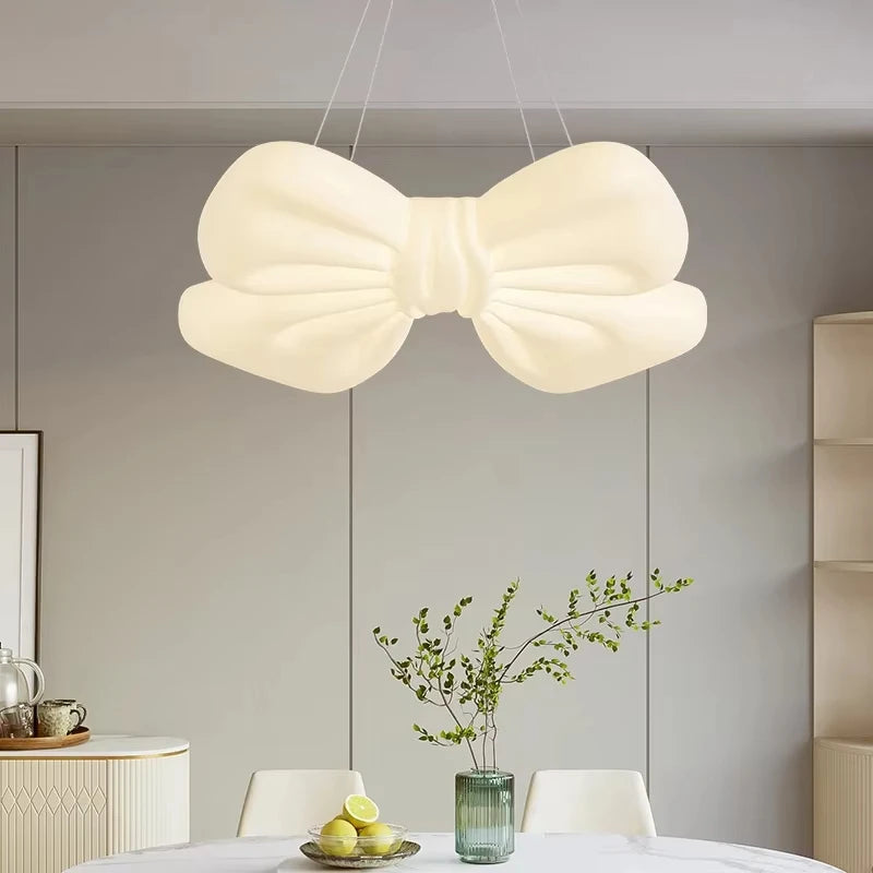 Creative Butterfly Knot Bedroom LED Ceiling Chandelier