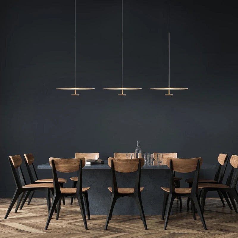 Round Acrylic LED Pendant Lights