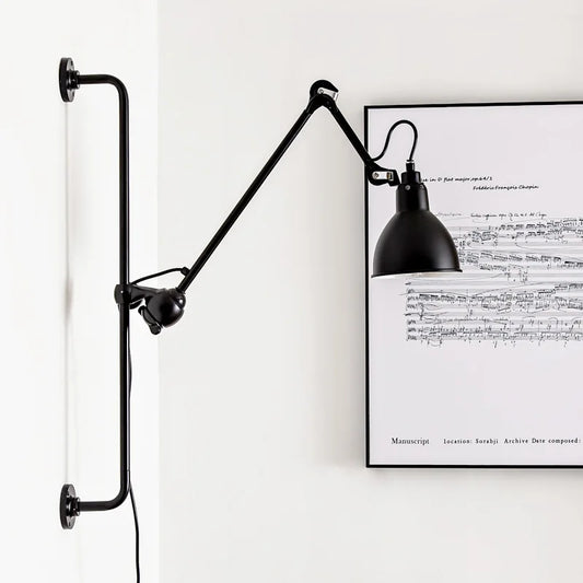 American Home Wall Lamp E14 Bulb Plug Bedroom Reading