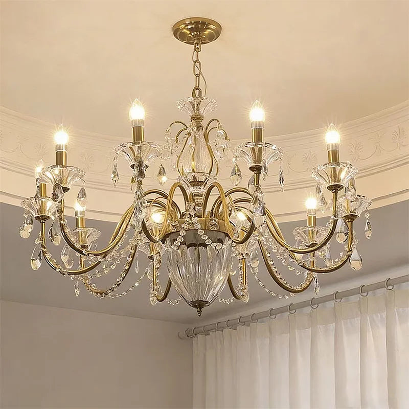 American Candle E14 Chandelier French Royal