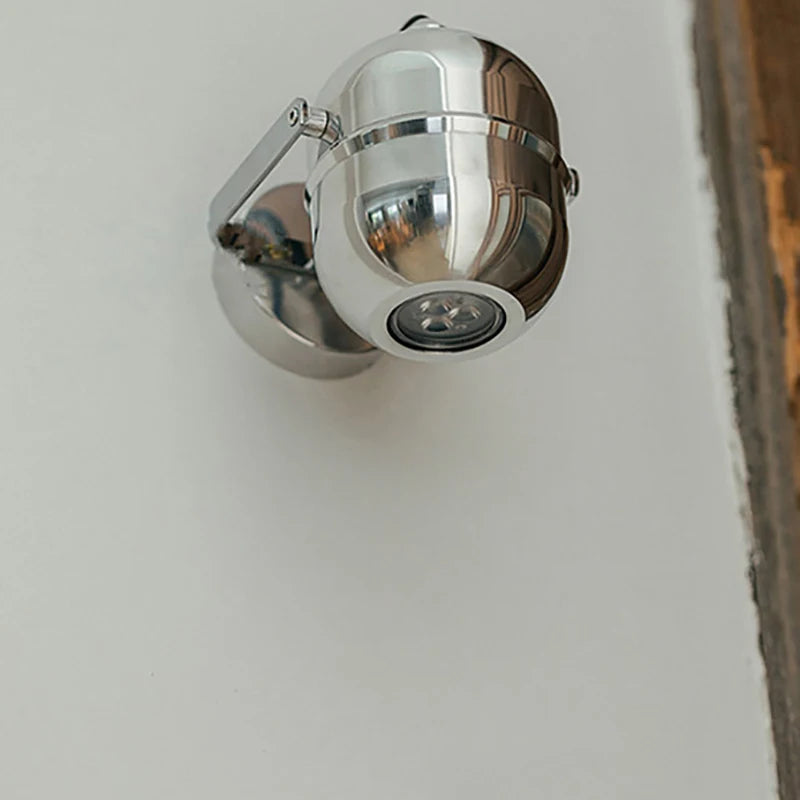 Little One Wall Light Chrome Metal Warm 3000K Rotatable