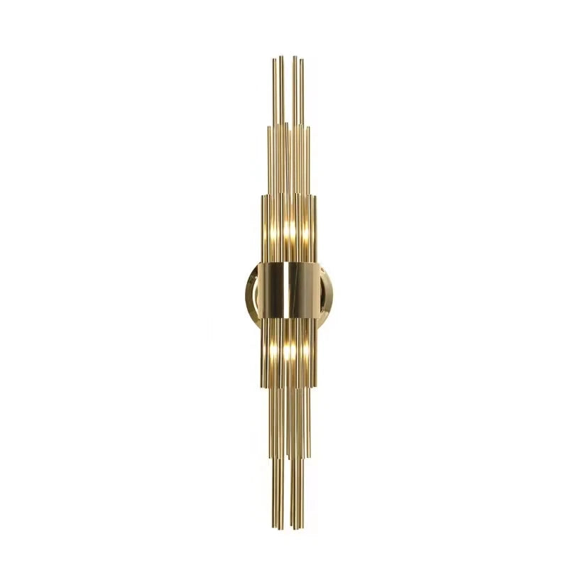 Clear Glass G9 Wall Lamp