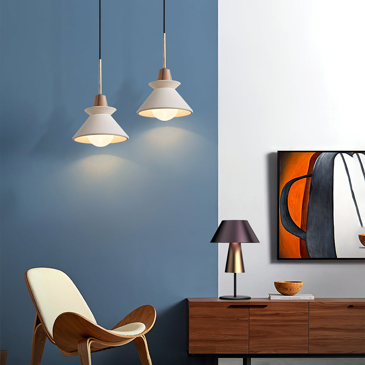 Scandinavian Pendant Lamp for Bedroom – detail 14