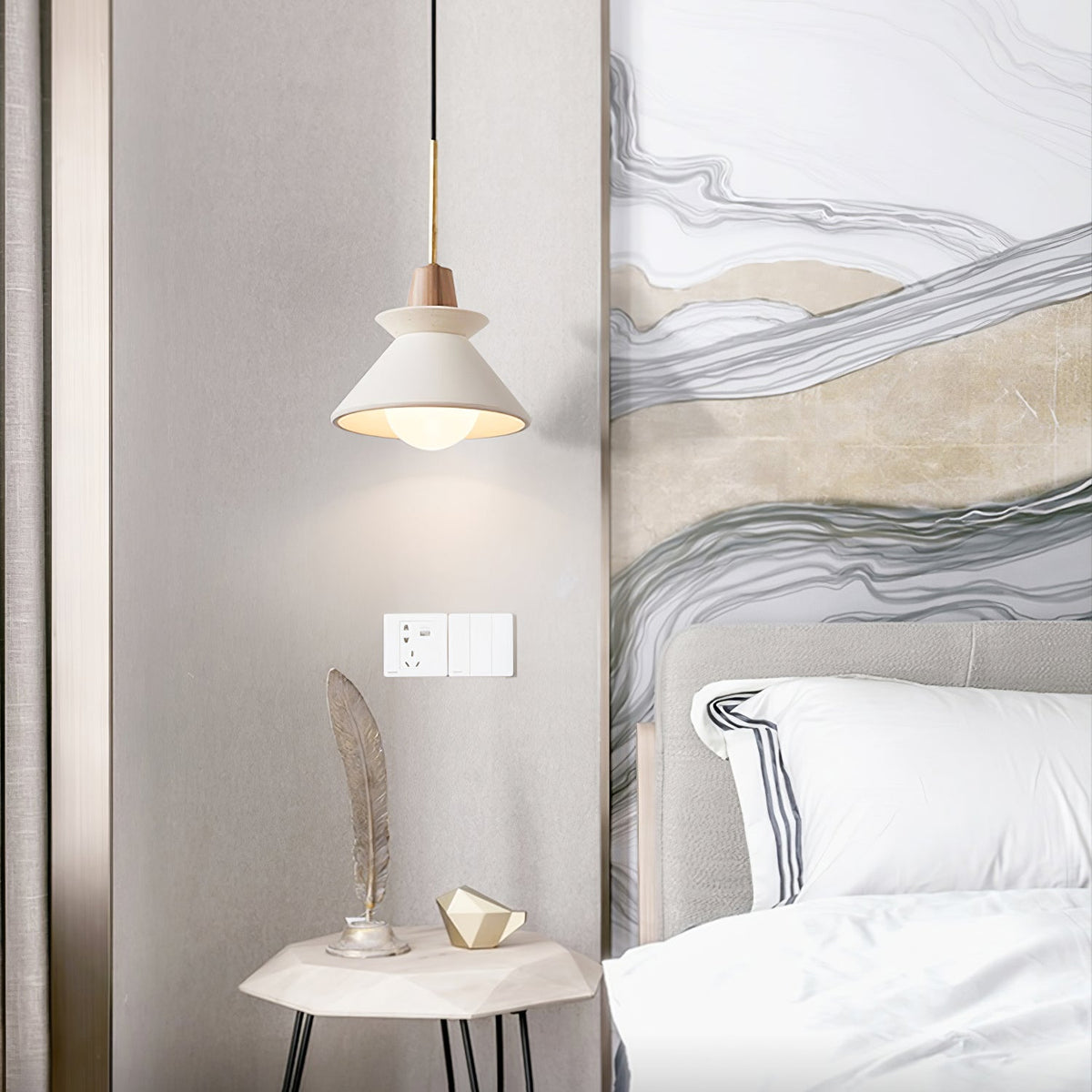 Scandinavian Pendant Lamp for Bedroom – detail 24