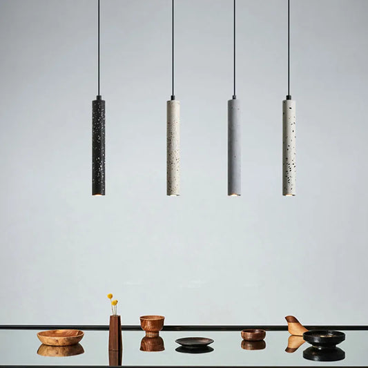 Cement Stone LED Pendant Lamp Industrial