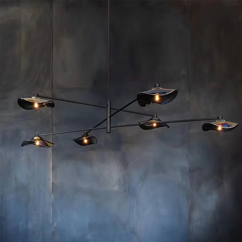 LED Chandelier Lighting Dining Living Room Plated
