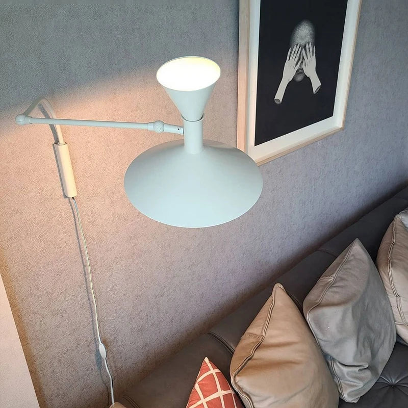 Italy Designer Wall Light Living Room Rotatable Sconce