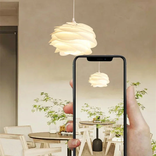 Nordic PVC Petal Ceiling Chandelier