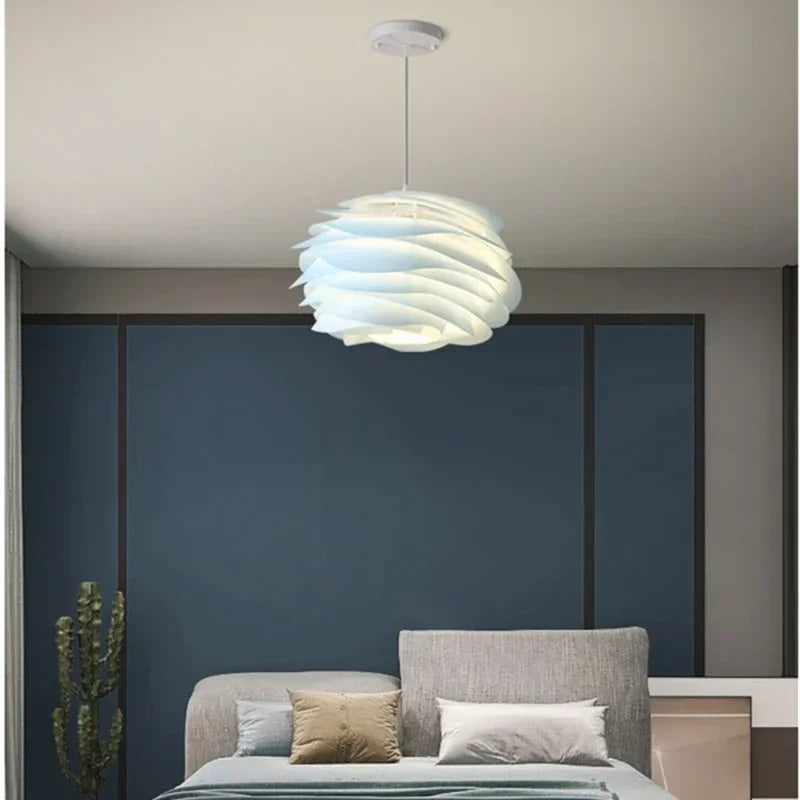 Nordic PVC Petal Ceiling Chandelier