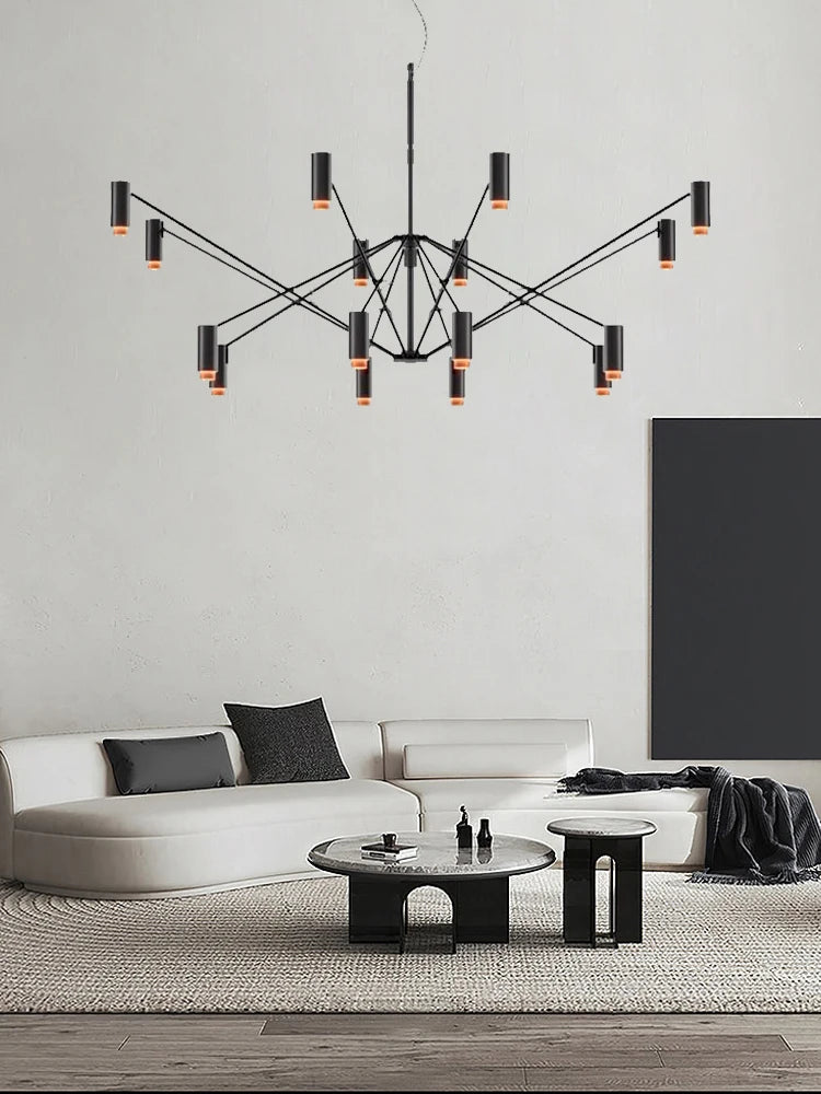Simple Living Room Chandelier Ceiling