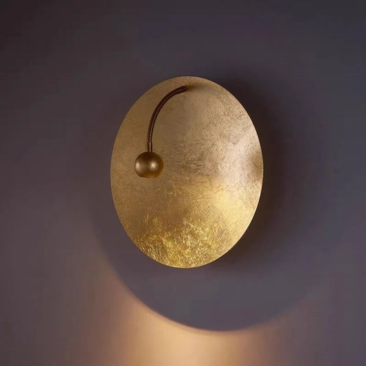 Atmosphere LED Wall Light 3000K Gold Metal
