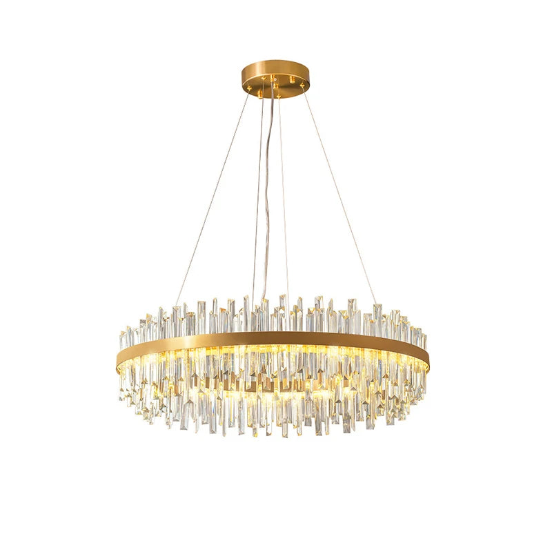Dimmable LED Crystal Series Gold Black