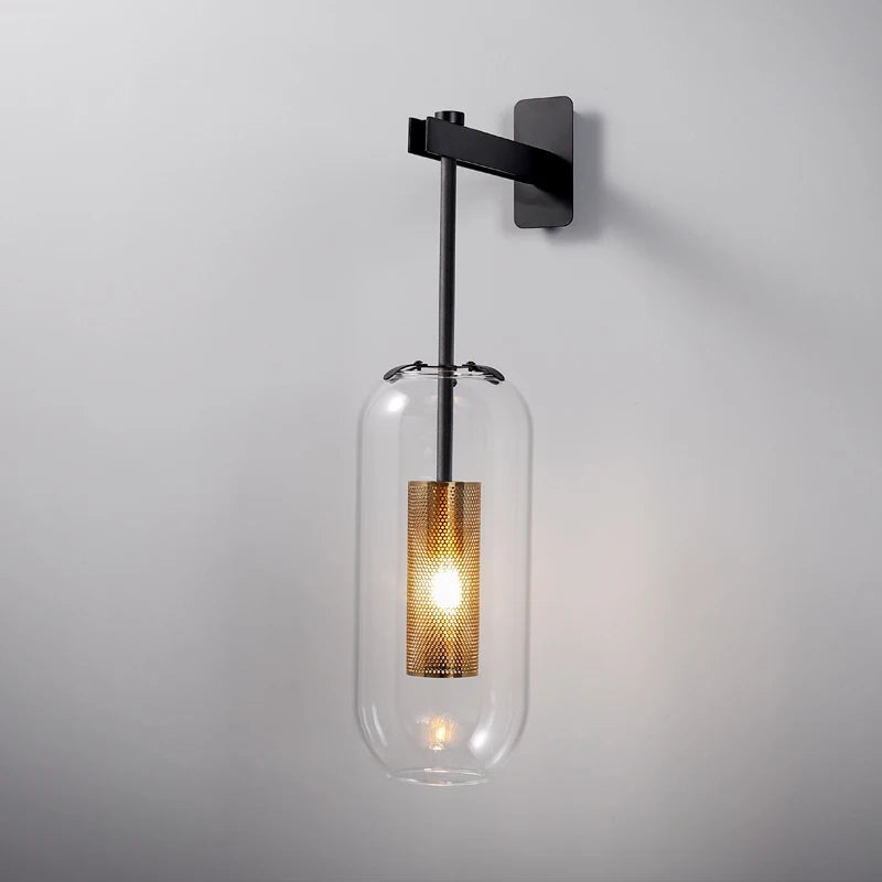 Wall Sconce Light Fixture Glass