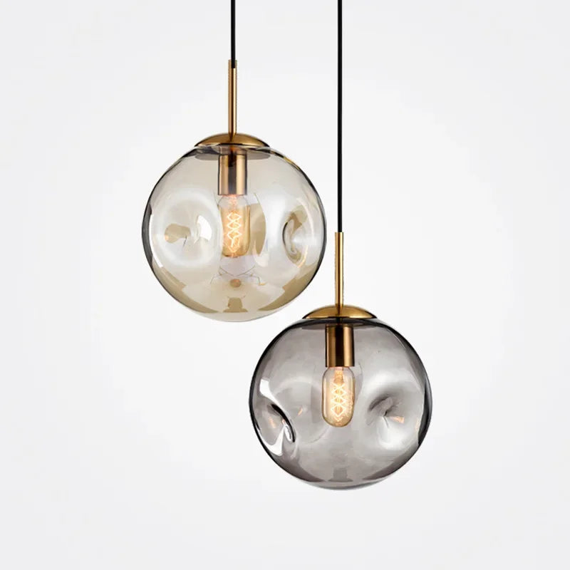 LED Glass Pendant Lights Nordic