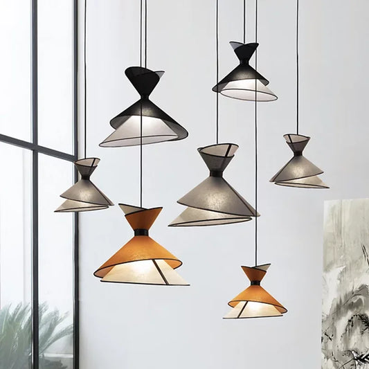 Grand Kimono Pendant Lamp Minimalism Japanes Light Speaker