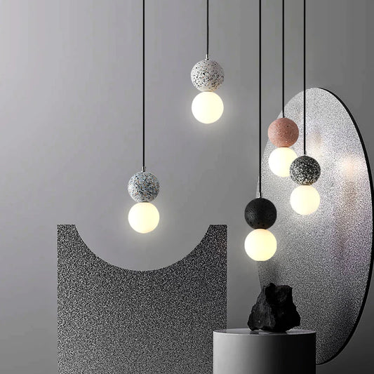 LED Pendant Lights Nordic Glass