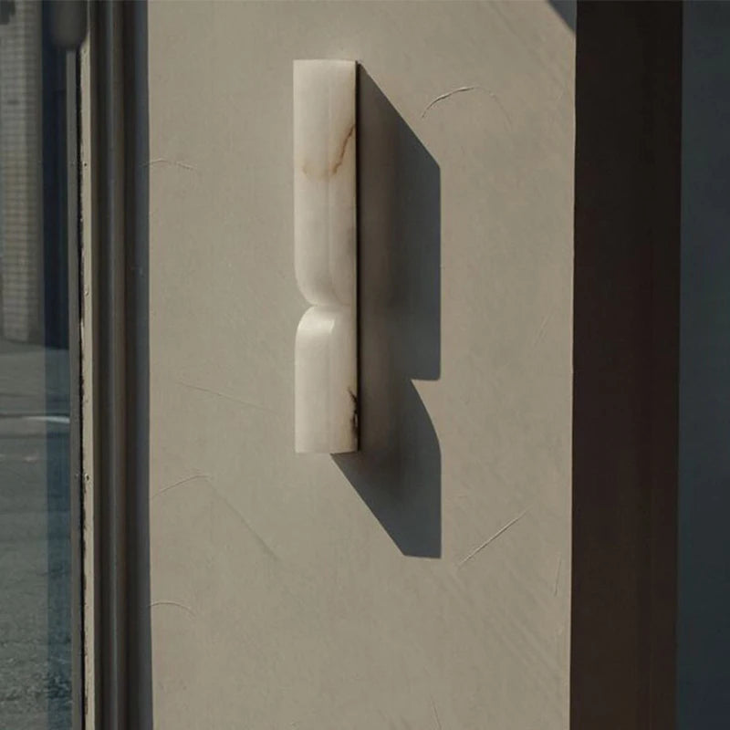 Art Design Wall Lamp Natural Marble