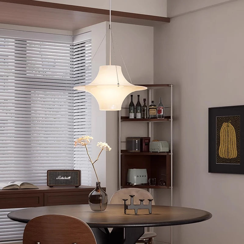 Nordic Minimalist Lokki Seagull UFO Chandelier