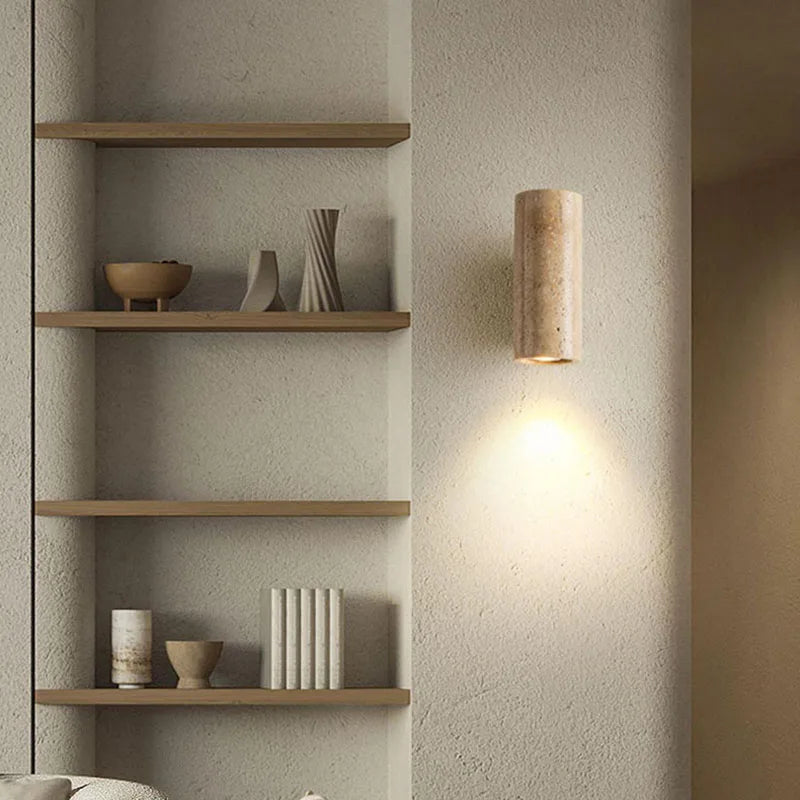 Natural Stone LED Wall Lamp Sconce Home Atmosphere