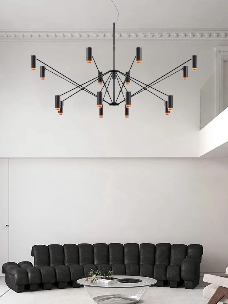 Simple Living Room Chandelier Ceiling