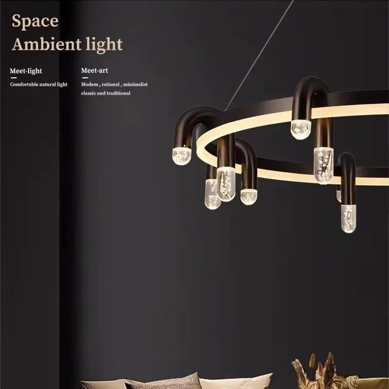 Nordic Living Room LED Chandelier