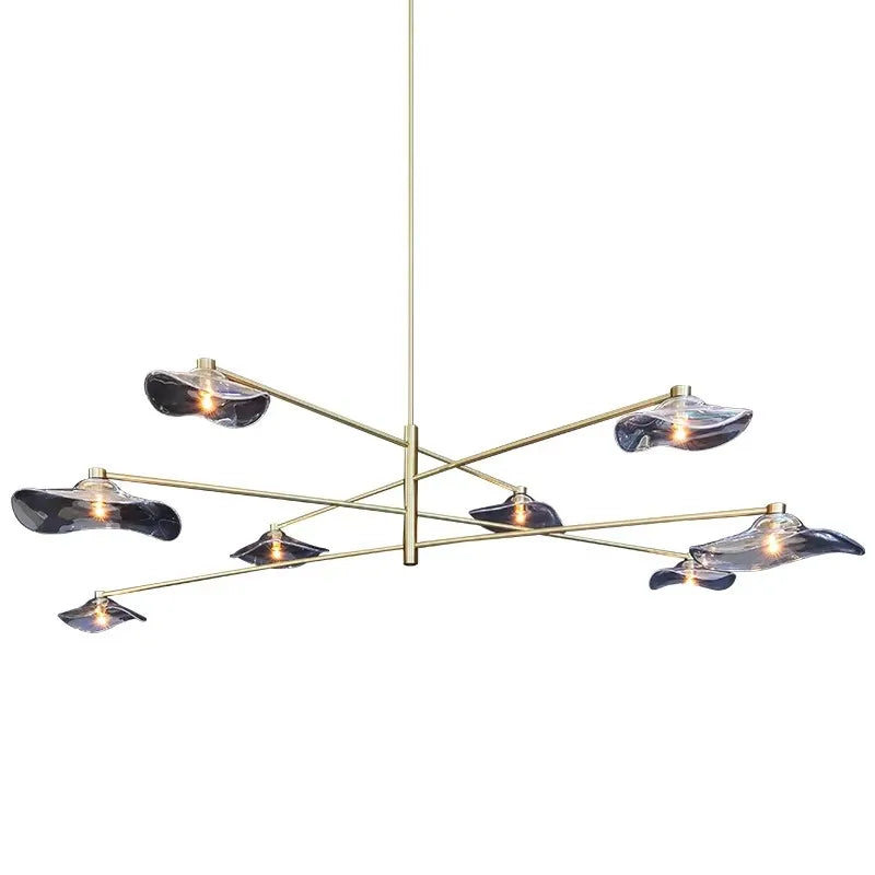 LED Chandelier Lighting Dining Living Room Plated