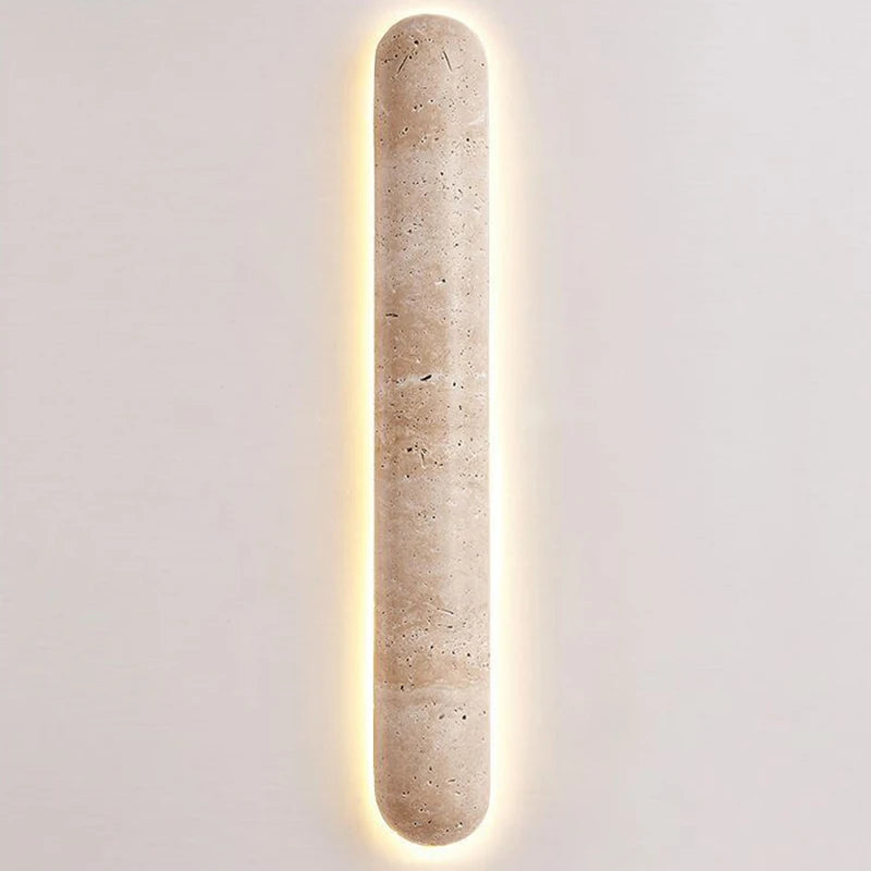 Natural Stone LED Wall Lamp 30 60 90CM Marble Atmosphere