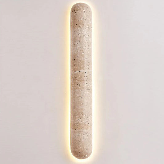 Natural Stone LED Wall Lamp 30 60 90CM Marble Atmosphere