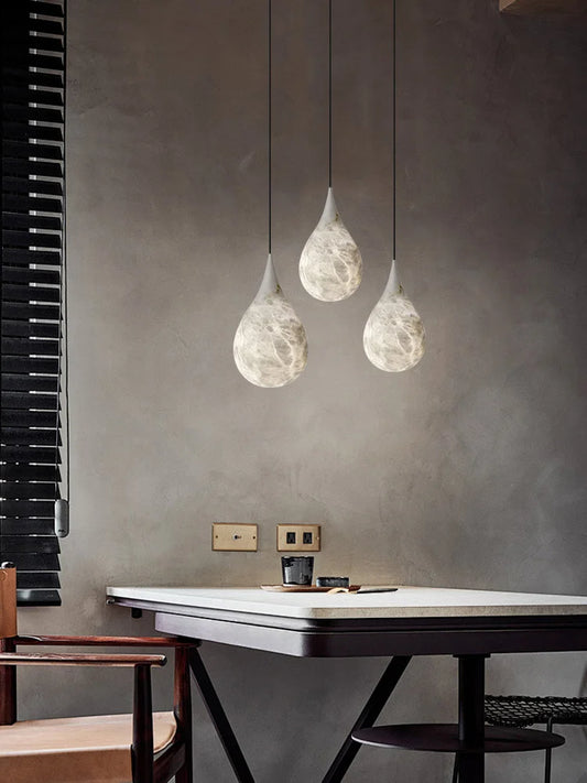 Marble Series Dimmable LED Hanging Lamps Pendant Light