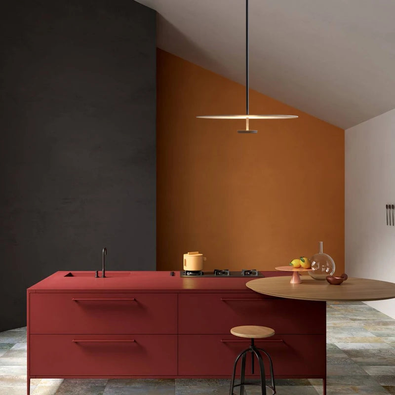Round Acrylic LED Pendant Lights