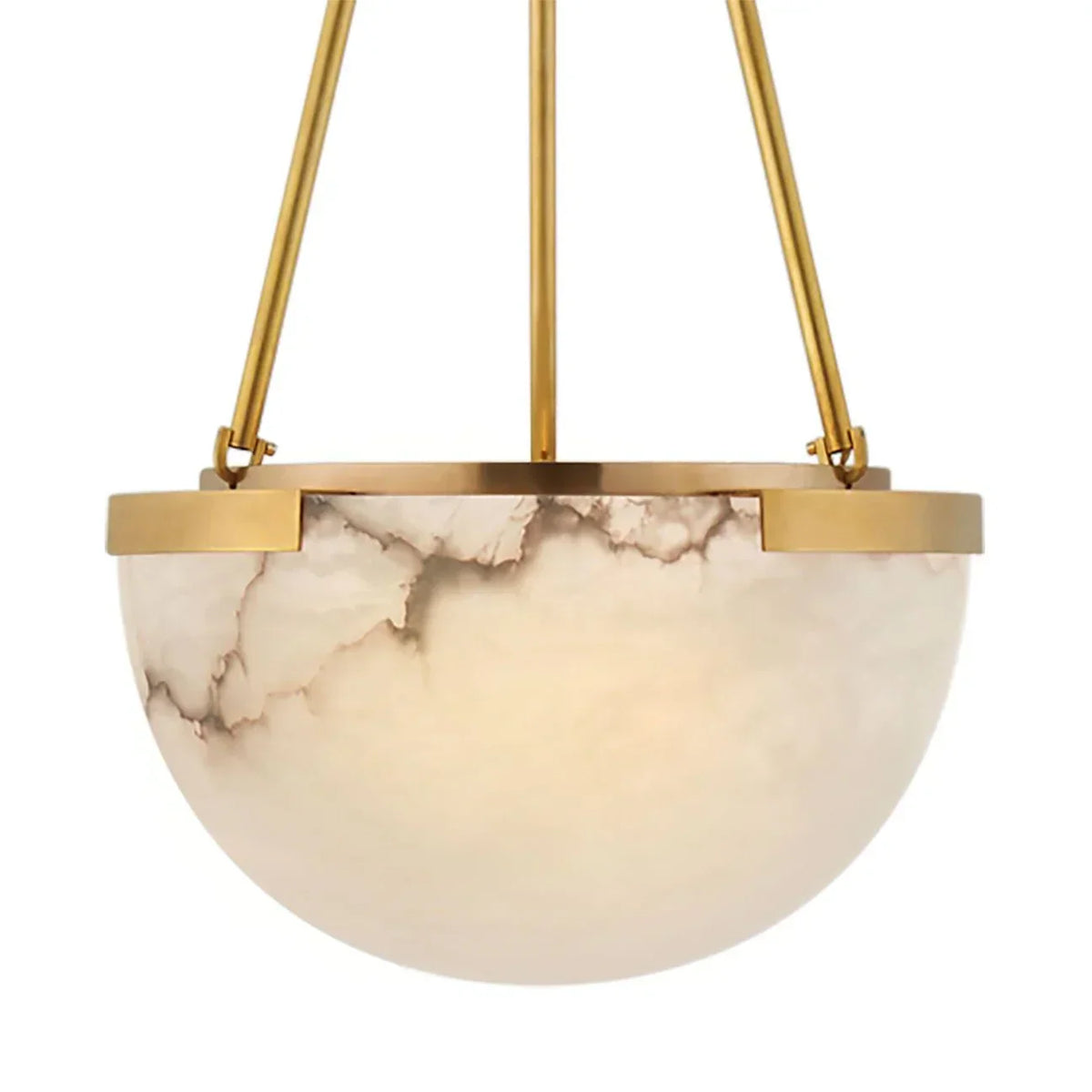 Semicircular Istar Alabaster Chandelier – Alabaster detail 11