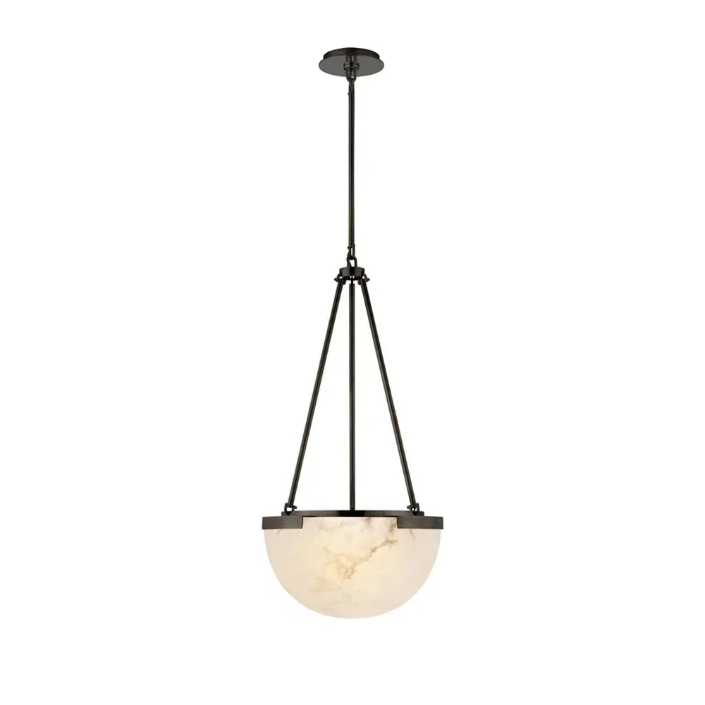Semicircular Istar Alabaster Chandelier – Alabaster detail 12