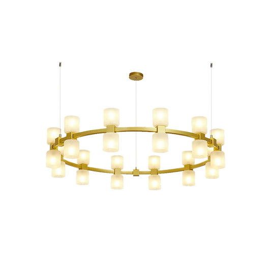 Semper Mia LED Glass Chandelier