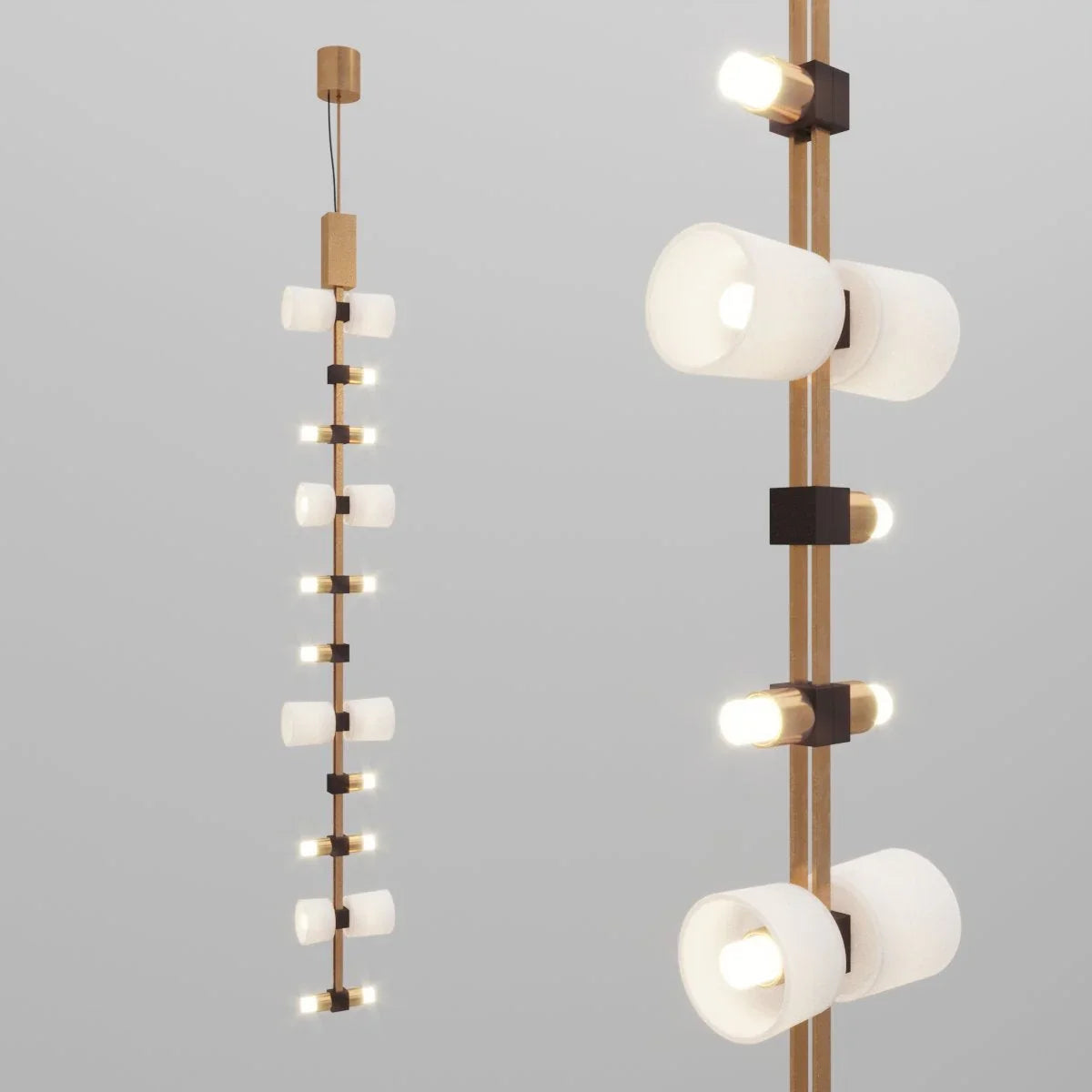 Semper Mia LED Glass Pendant Lamp – Glass detail 45