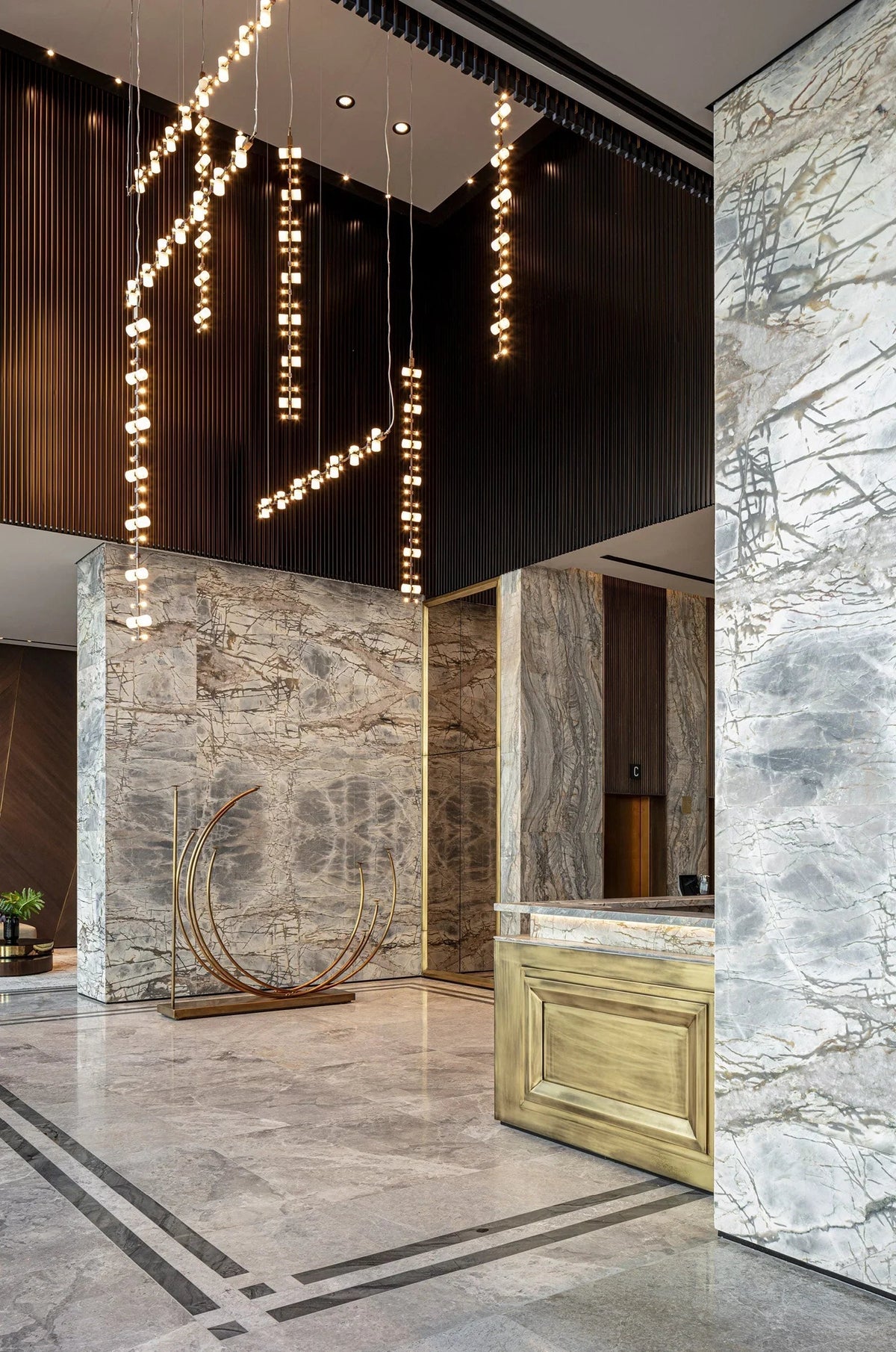 Semper Mia LED Glass Pendant Lamp – Glass detail 5