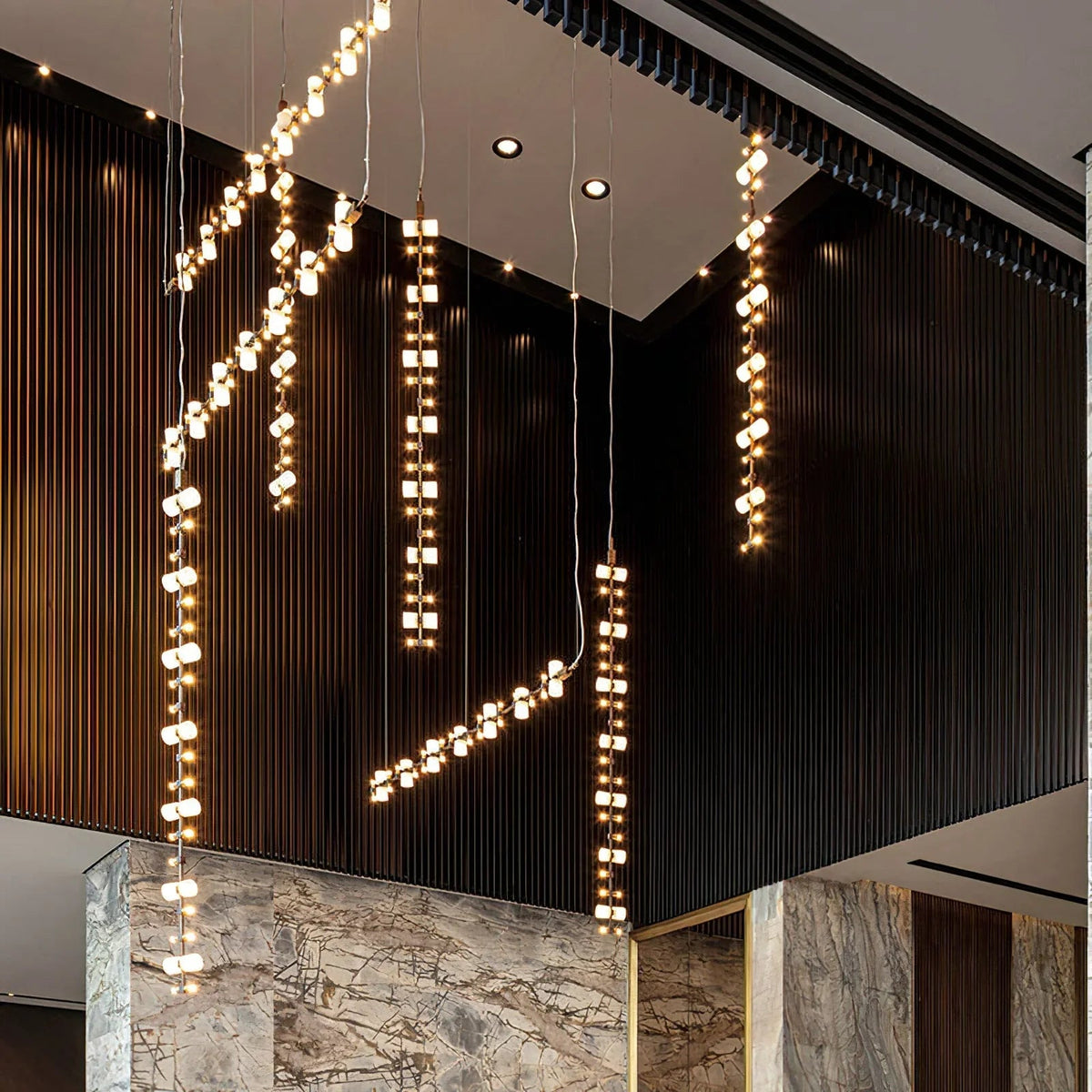 Semper Mia LED Glass Pendant Lamp – Glass detail 7