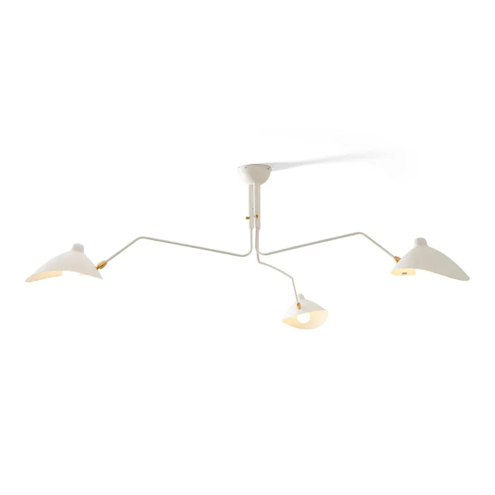 Serge Mouille Brass Ceiling Light A – Brass detail 33