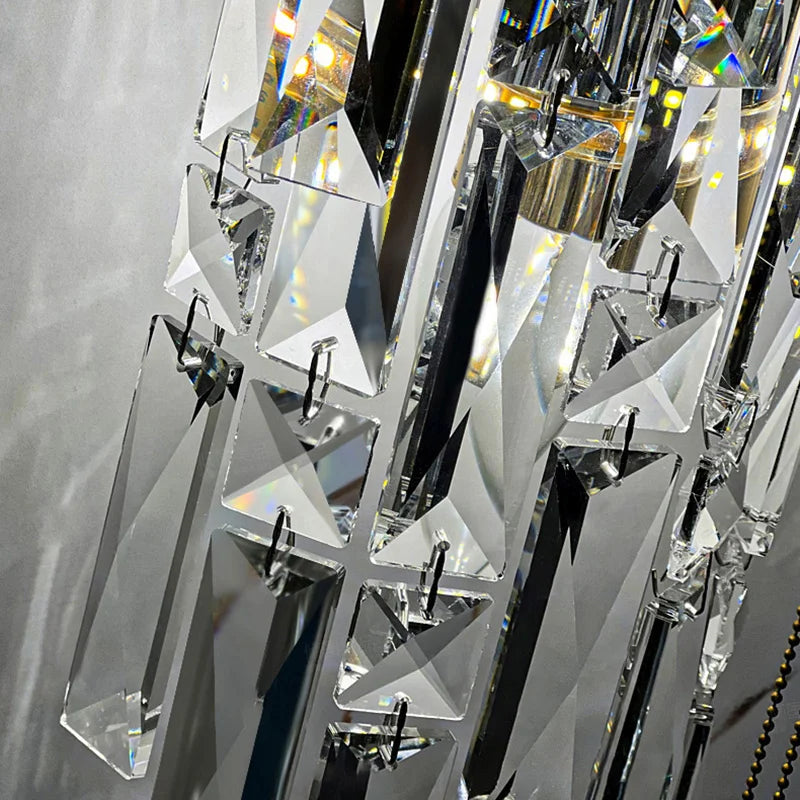 Hotel Lobby Corridor Crystal Wall Lamp