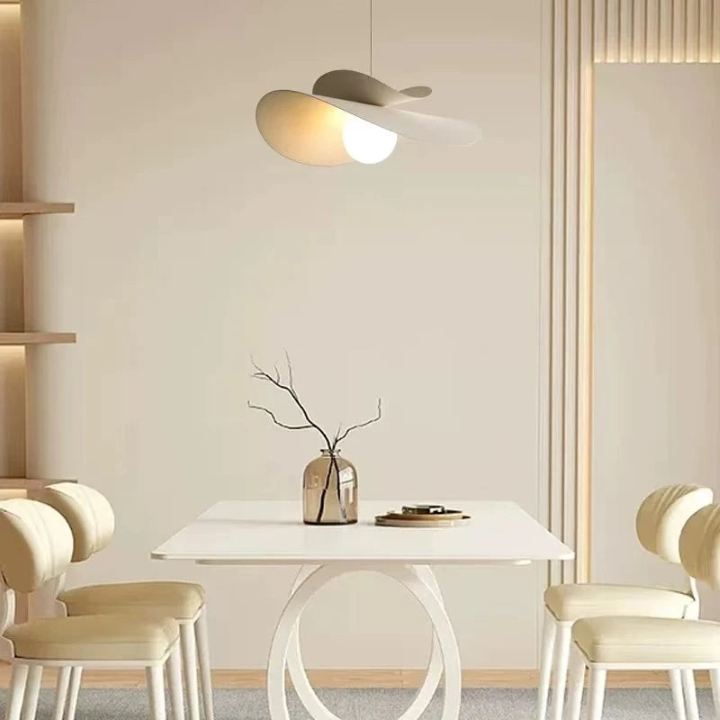 Nordic White Iron LED Pendant Lights Bar E27