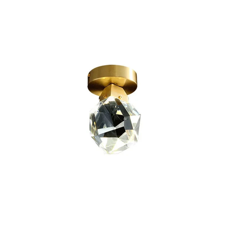 LED Wall Lamp Nordic Gold Minimalist