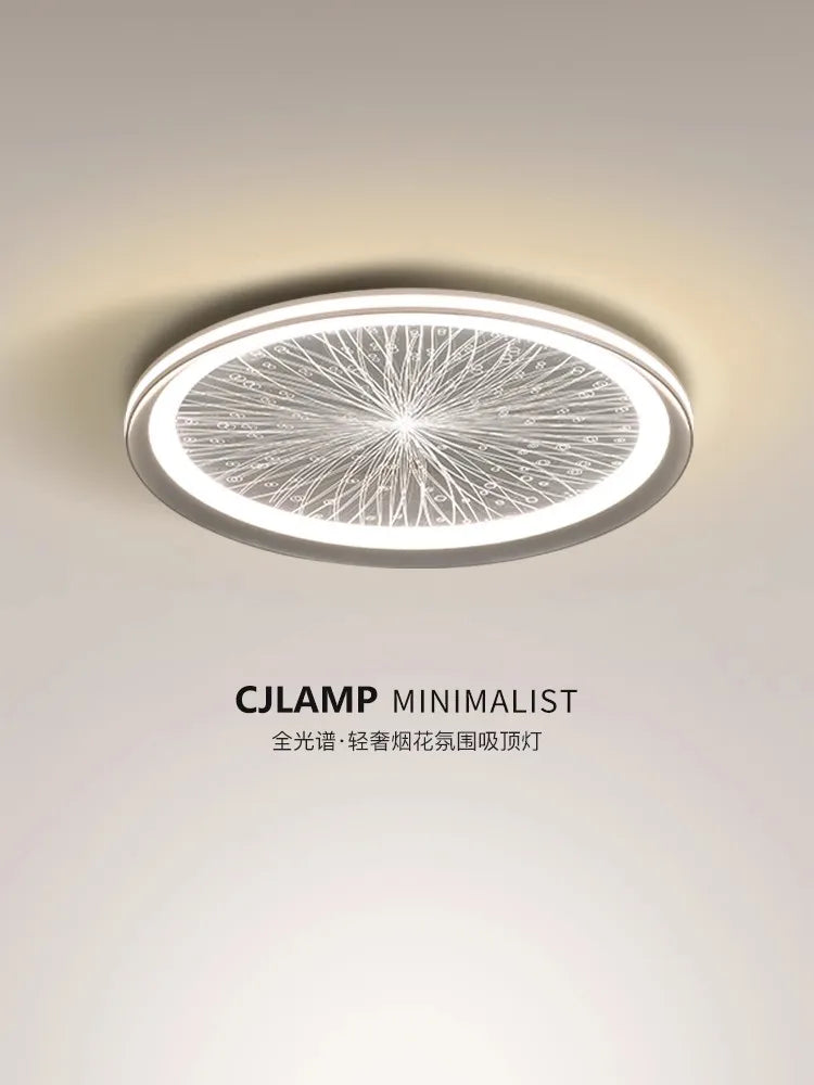 Creative Nordic LED Ceiling Light Dining Living Room Round