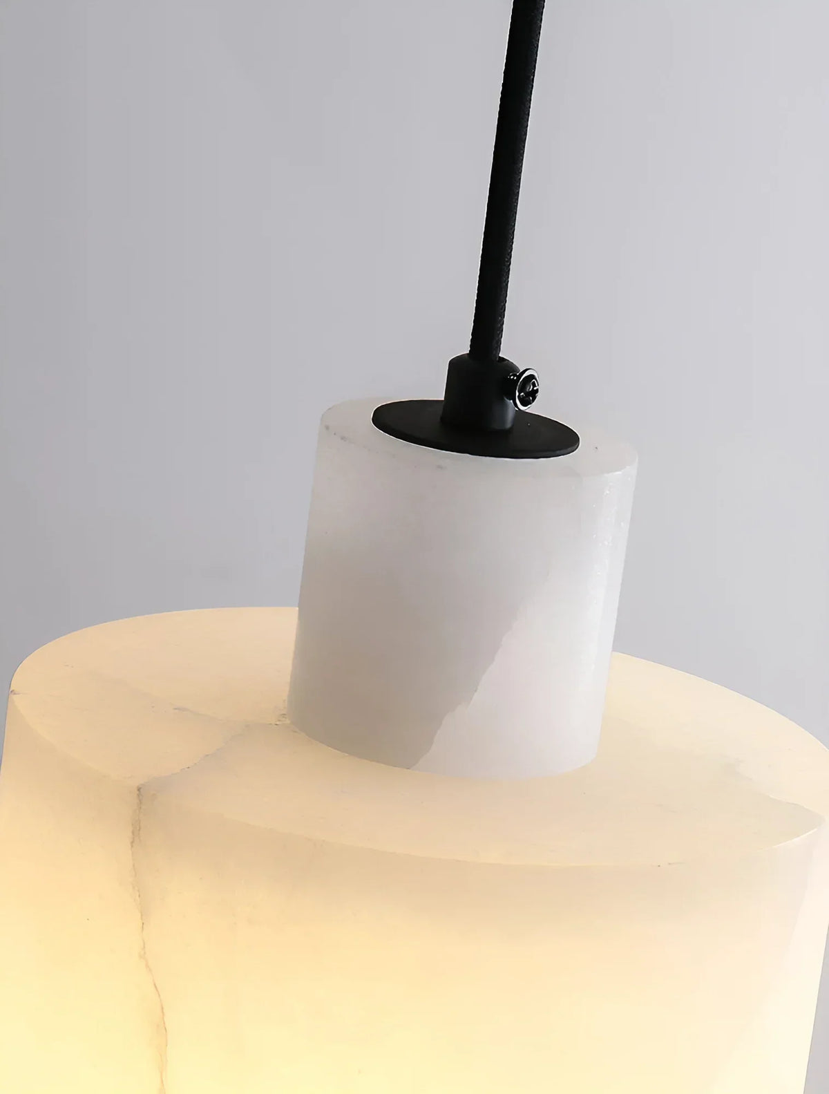 Simple Cyls Alabaster Pendant Lamp – Alabaster detail 22