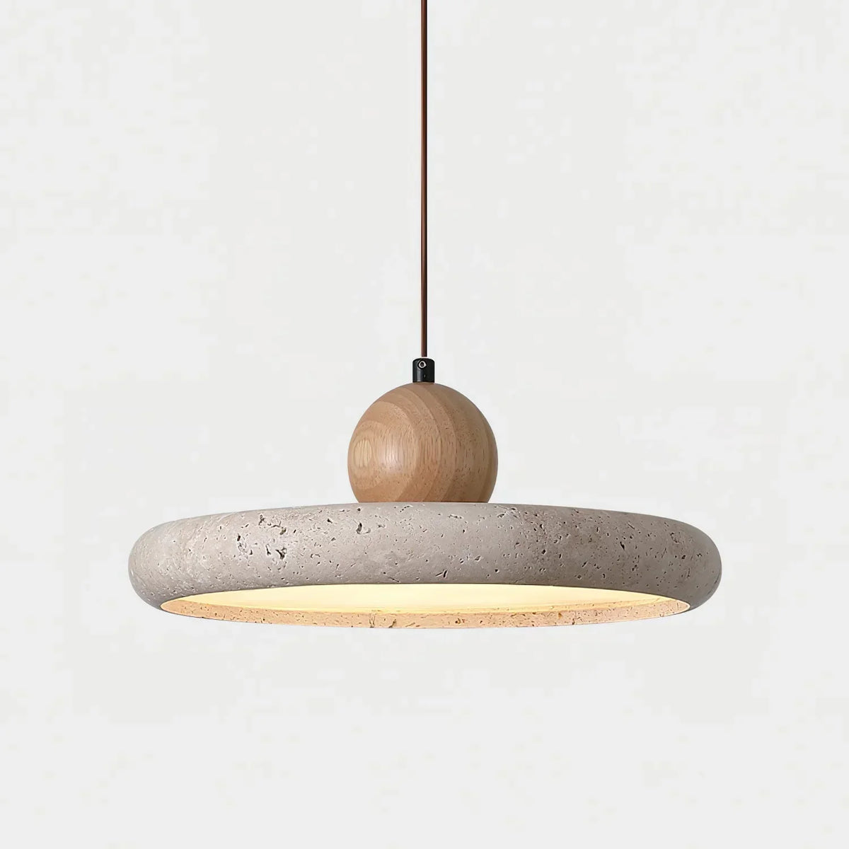 Siyane Travertine Pendant Lamp – Travertine detail 16
