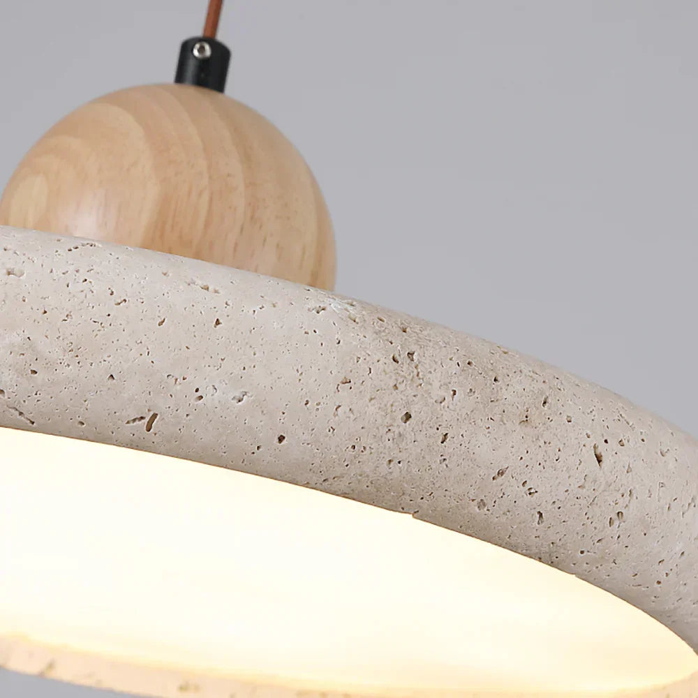 Siyane Travertine Pendant Lamp – Travertine detail 13