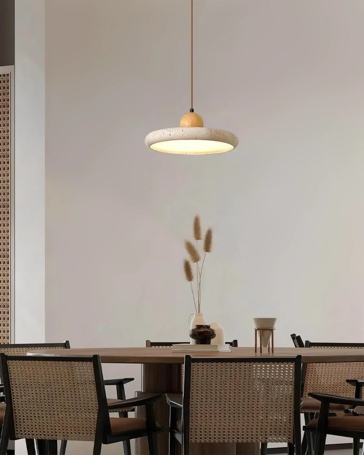 Siyane Travertine Pendant Lamp – Travertine detail 8