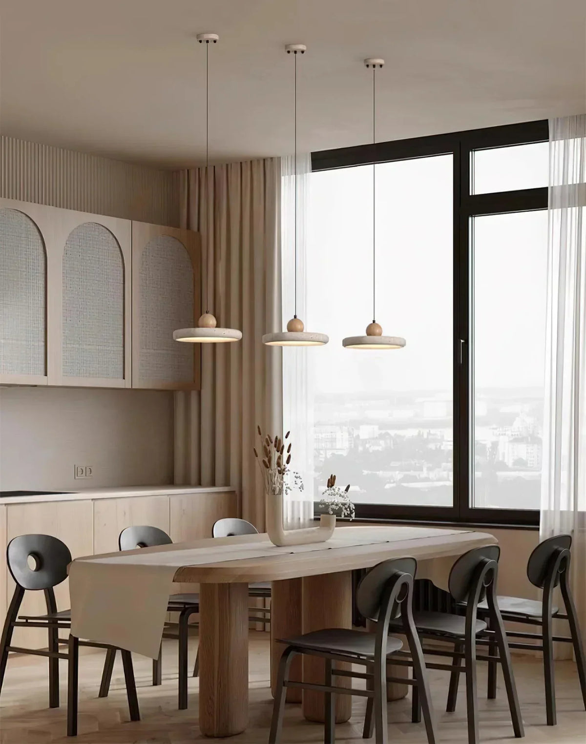 Siyane Travertine Pendant Lamp – Travertine detail 11