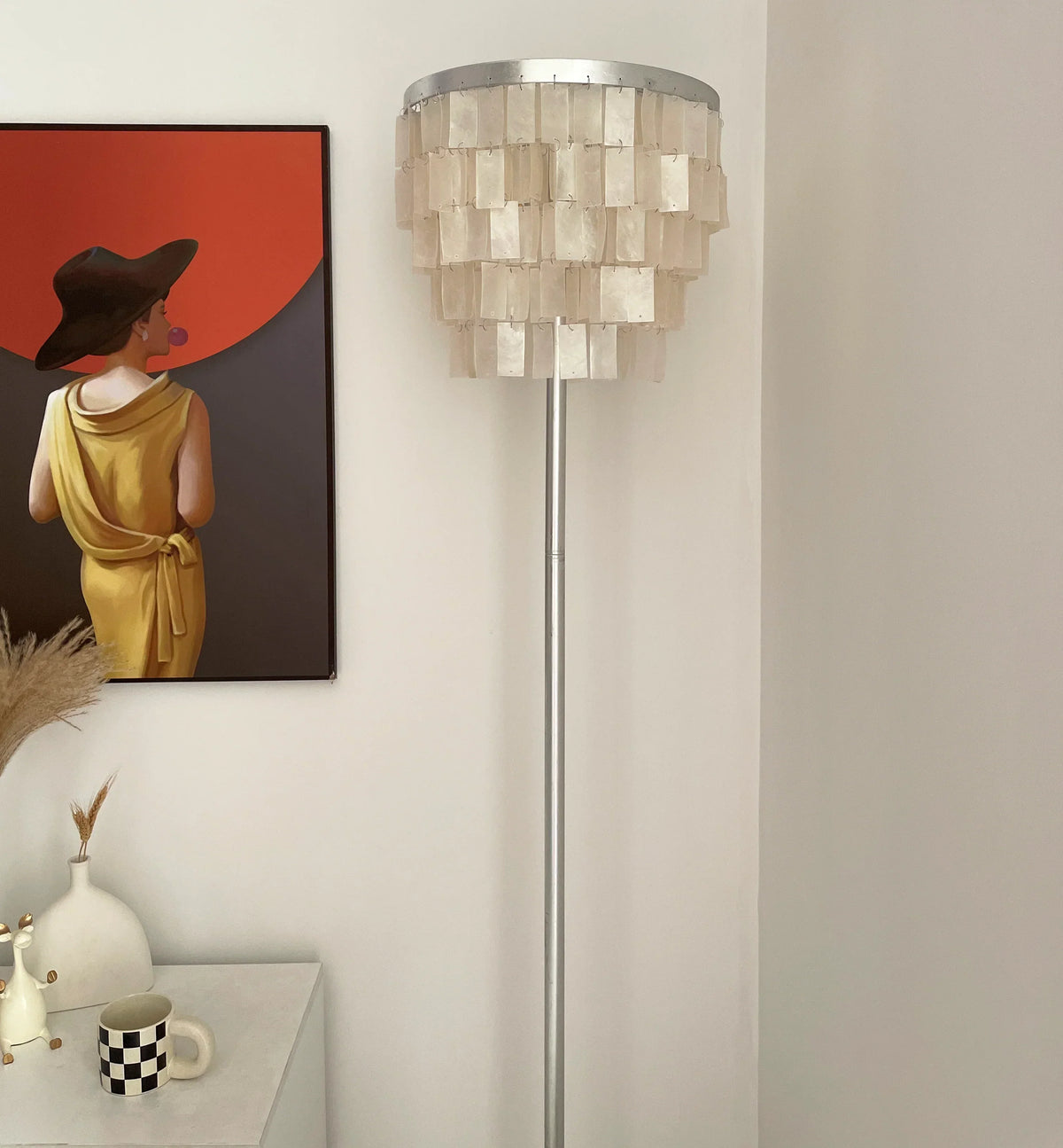 Skye Tiered Iron Floor Lamp – Iron detail 22