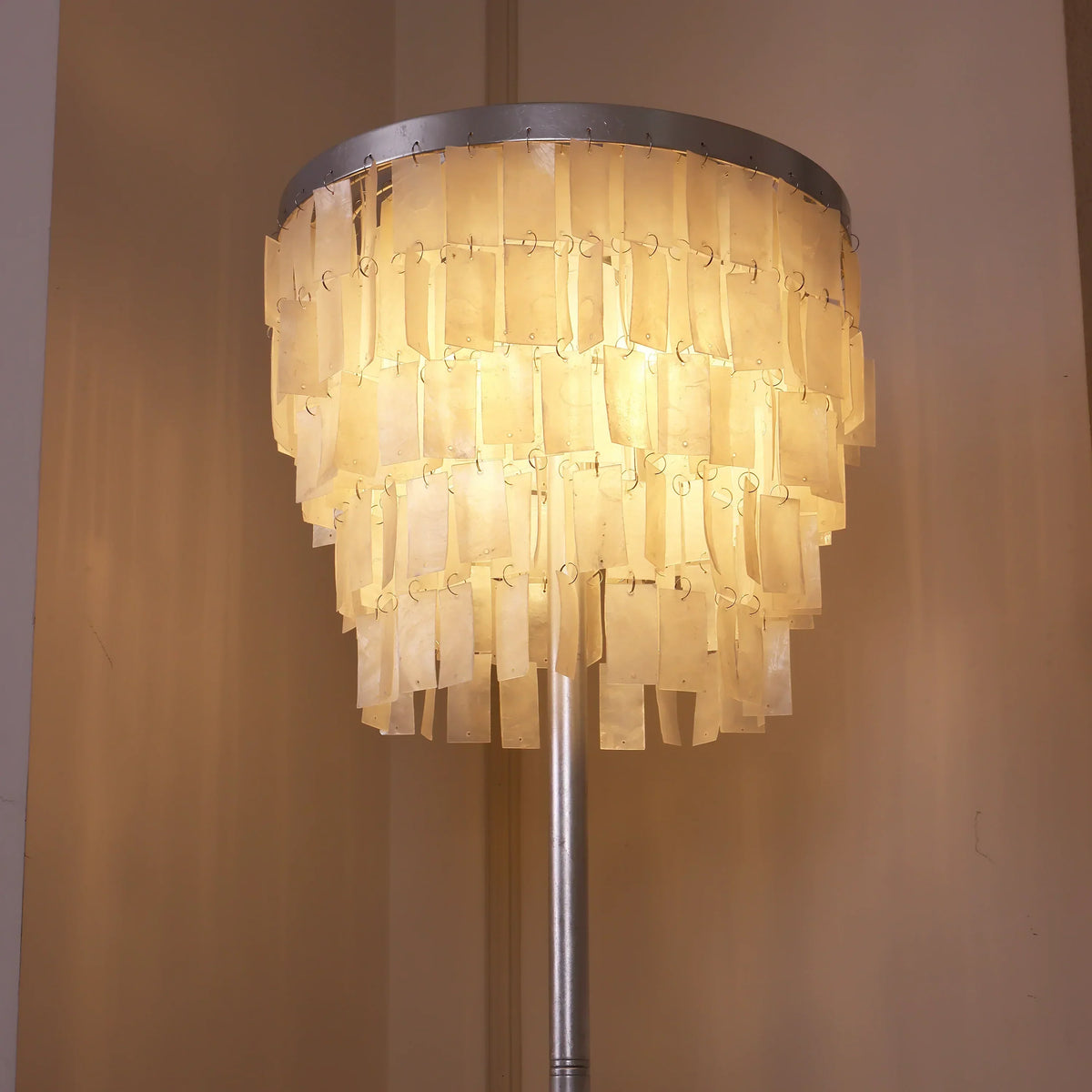 Skye Tiered Iron Floor Lamp – Iron detail 24